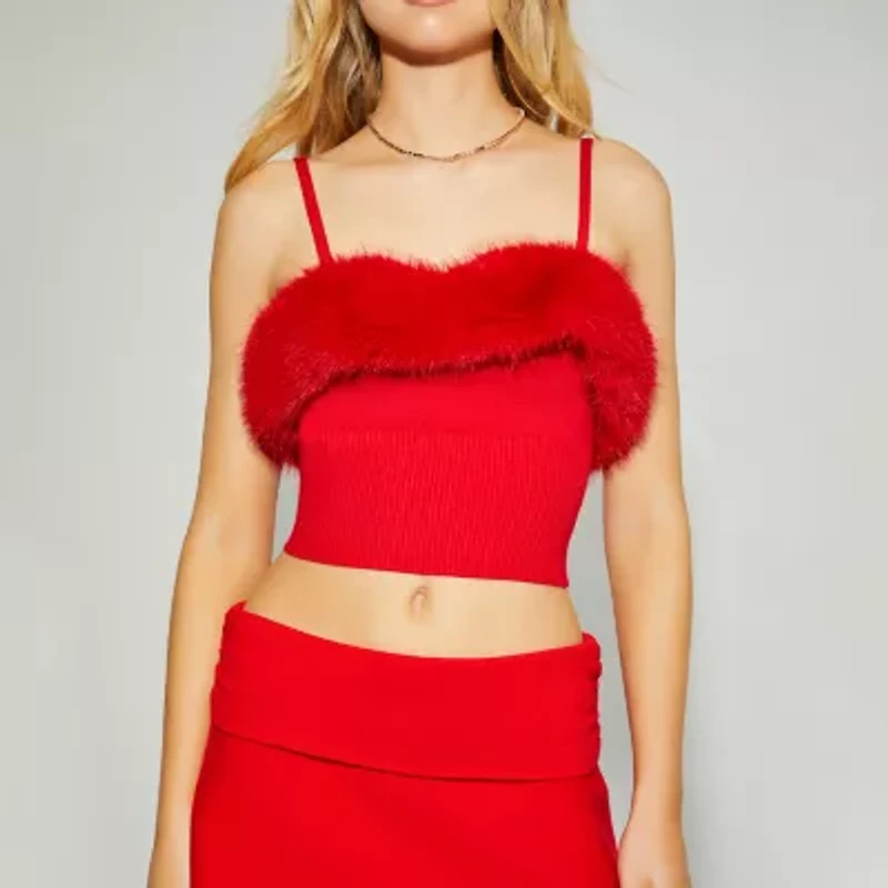 Forever 21 x Mean Girls Womens Sleeveless Crop Top Juniors