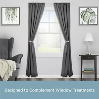 Kenney Trumpet 2-pc. Curtain Holdback