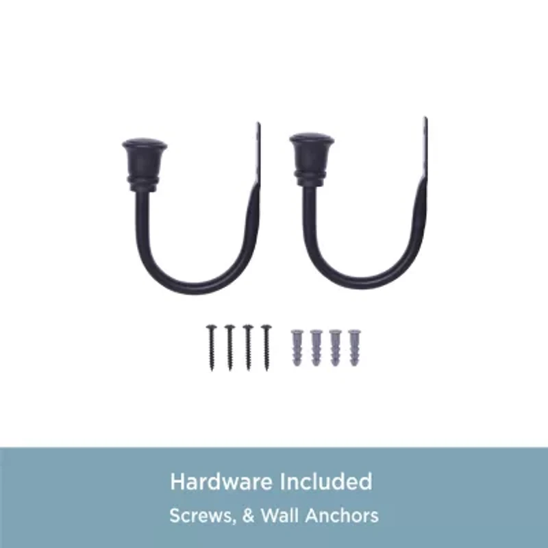 Kenney Trumpet 2-pc. Curtain Holdback