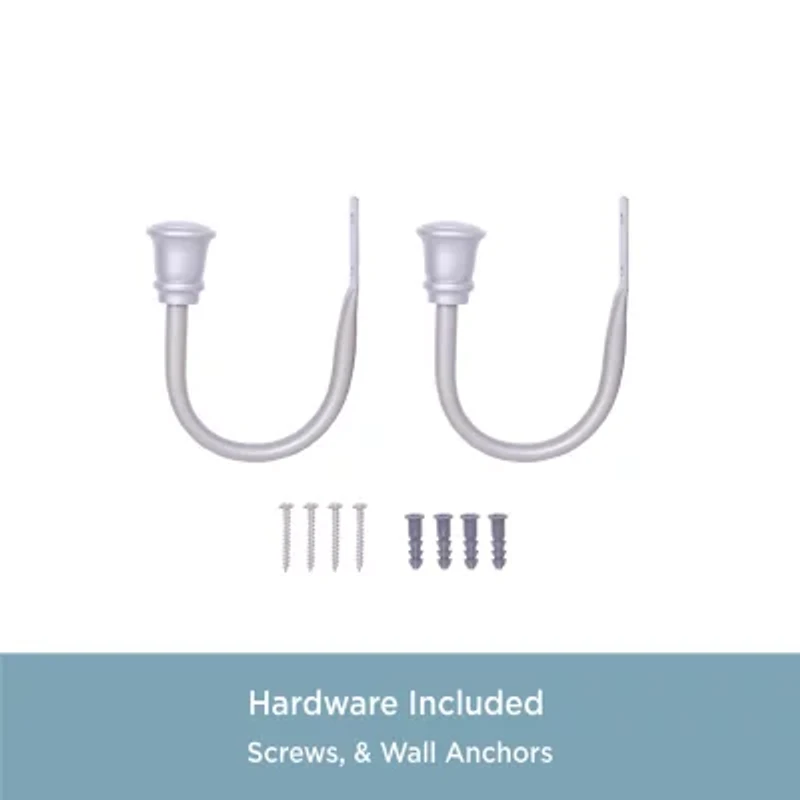 Kenney Trumpet 2-pc. Curtain Holdback