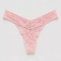 Ambrielle Everyday Lace Thong Panty