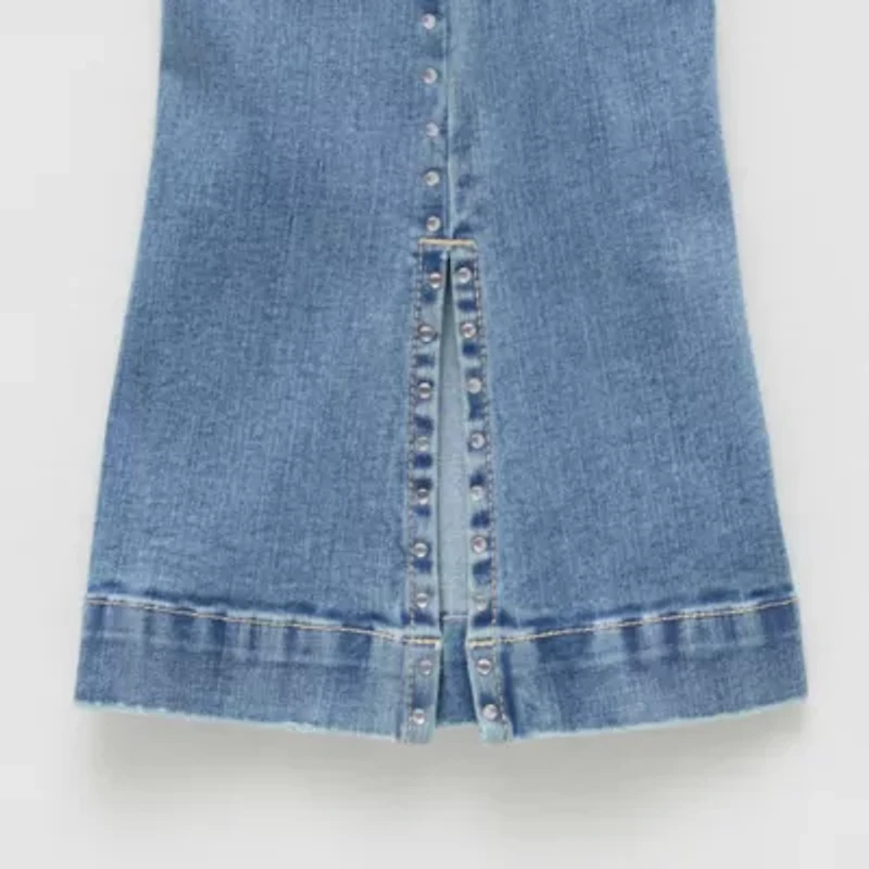Thereabouts Little & Big Kid Girls Embellished Flare Leg Jean