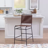 Winleigh Counter Height Upholstered Bar Stool