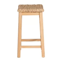 Graham Hyacinth Counter Height Bar Stool in Brown