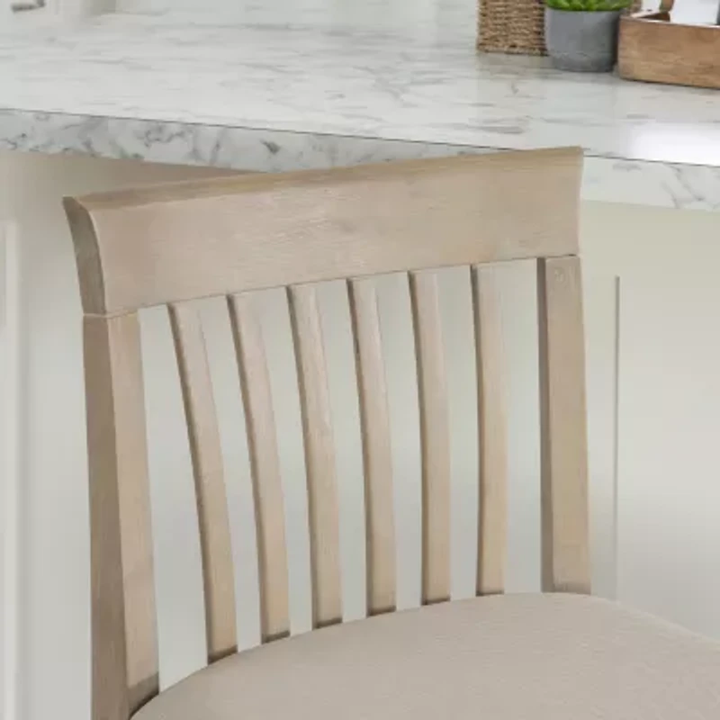 Tarlton Counter Height Upholstered Bar Stool