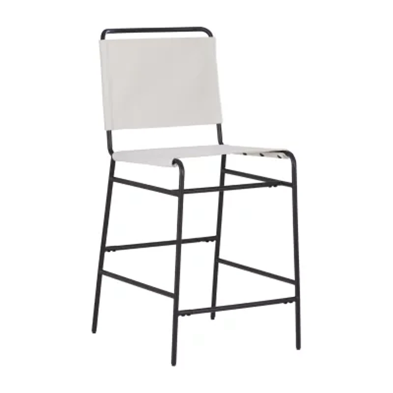 Winleigh Counter Height Bar Stool in Light Beige