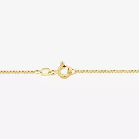 Womens White Cultured Freshwater Pearl 14K Gold Over Silver 18 Inch Pendant Necklace
