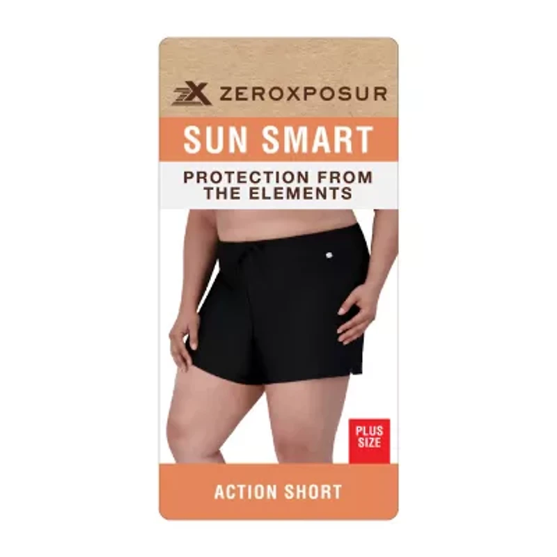 ZeroXposur Womens Plus Swim Shorts