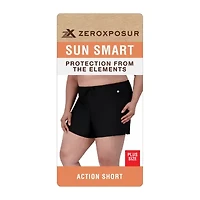 ZeroXposur Womens Plus Swim Shorts