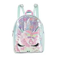 OMG Accessories Faux Fur Mini Backpack Girls Backpack