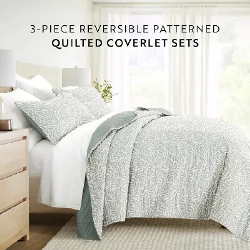 Casual Comfort Reversible Quilt Set