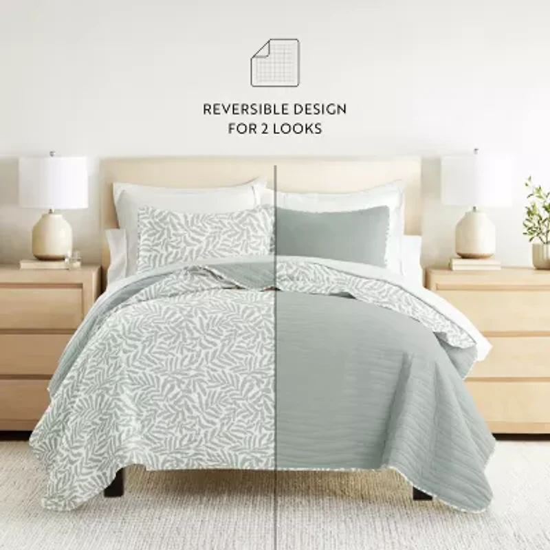 Casual Comfort Reversible Quilt Set