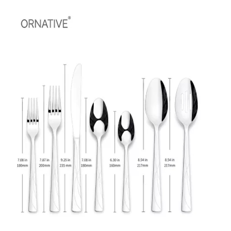 Ornative™ Jara 42-pc. Flatware Set & Caddy
