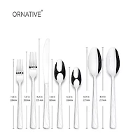 Ornative™ Jara 42-pc. Flatware Set & Caddy