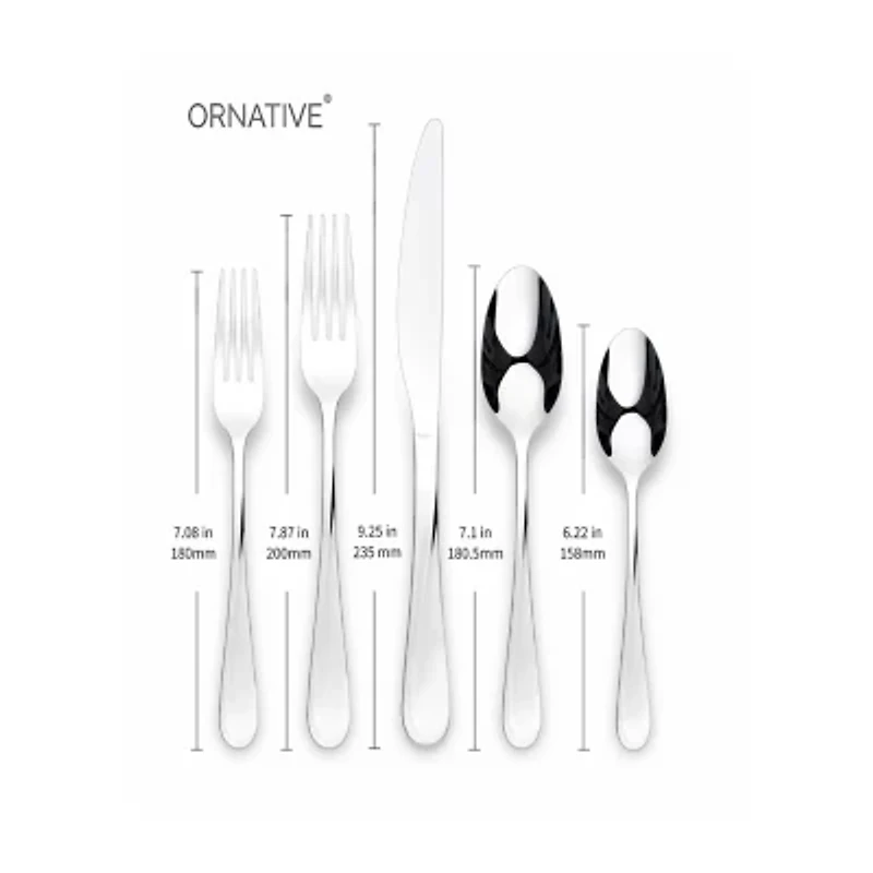 Ornative™ Noa 45-pc. Flatware Set