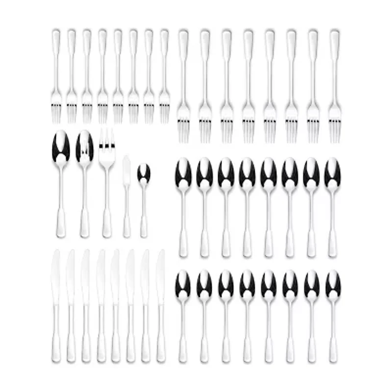 Ornative™ Yesenia Satin 45-pc. Flatware Set