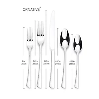 Ornative™ Abril 20-pc. Flatware Set