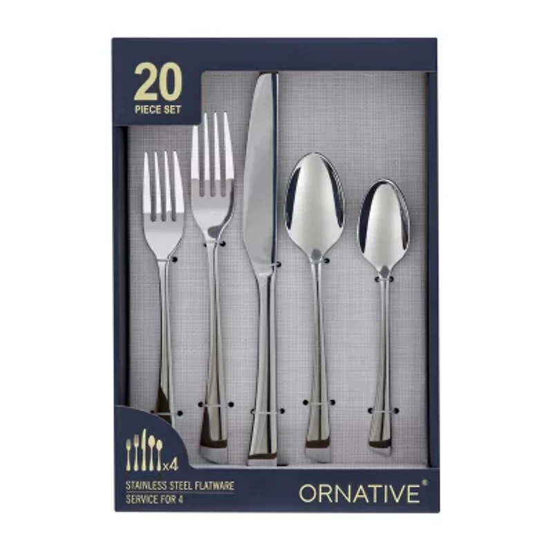 Ornative™ Abril 20-pc. Flatware Set