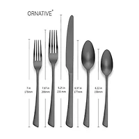 Ornative™ Abril 20-pc. Flatware Set