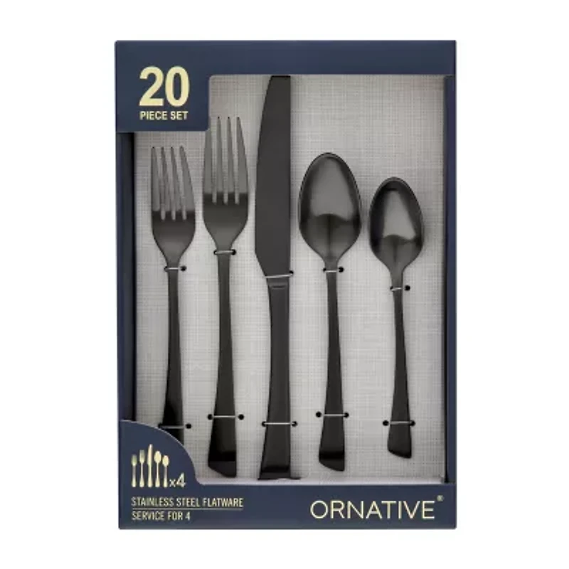 Ornative™ Abril 20-pc. Flatware Set