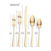 Ornative™ Abril 20-pc. Flatware Set