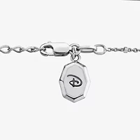 Disney Jewels Collection Womens 1/10 CT. T.W. Natural White Diamond 14K Gold Over Silver Sterling Silver 18 Inch Pendant Necklace