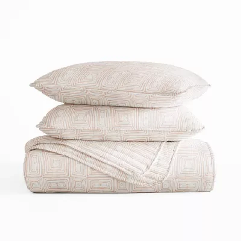 3 Piece All Season Lightweight Pattern Quilt Set