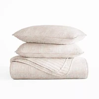 3 Piece All Season Lightweight Pattern Quilt Set