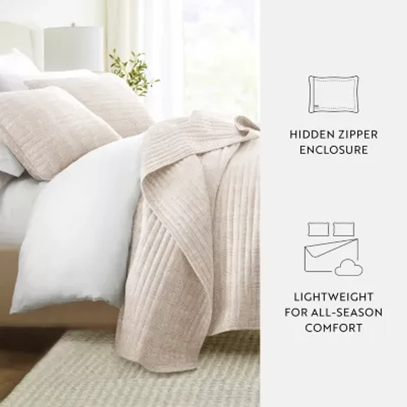 3 Piece All Season Lightweight Pattern Quilt Set