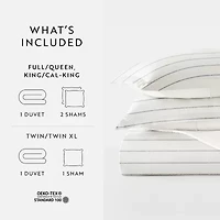 Casual Comfort Reversible Duvet Cover Set