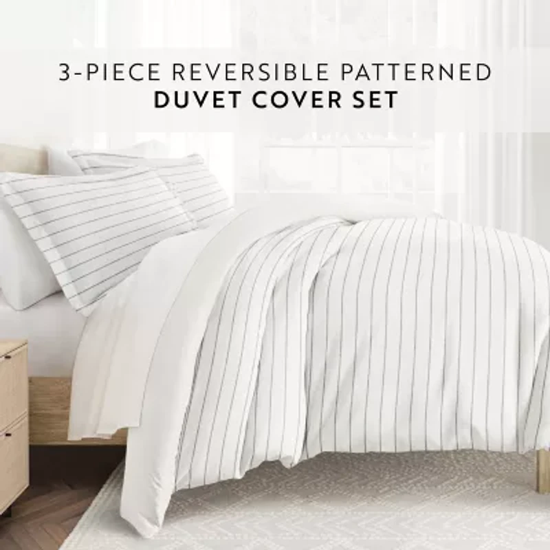 Casual Comfort Reversible Duvet Cover Set