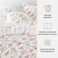 Casual Comfort Reversible Duvet Cover Set