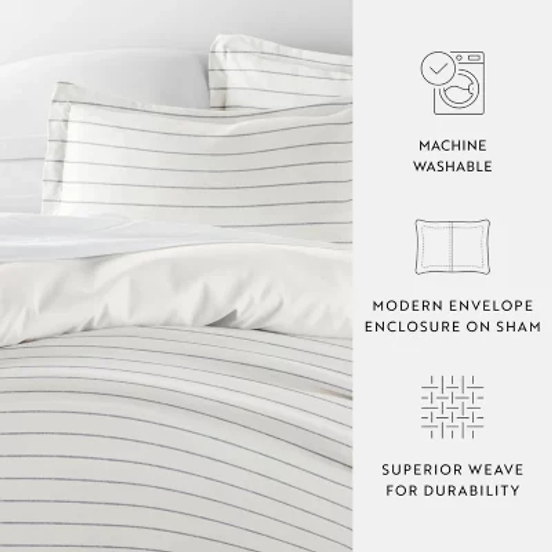 Casual Comfort Reversible Duvet Cover Set