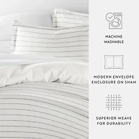 Casual Comfort Reversible Duvet Cover Set