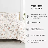 Casual Comfort Reversible Duvet Cover Set