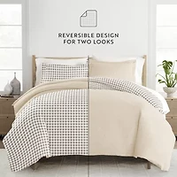 Casual Comfort Reversible Duvet Cover Set