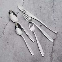 Ornative™ Cian Sand 20-pc. Flatware Set