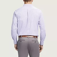 IZOD Performance Comfort Mens Long Sleeve Classic Fit Button-Down Shirt