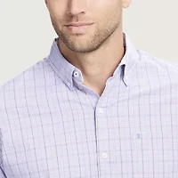 IZOD Performance Comfort Mens Long Sleeve Classic Fit Button-Down Shirt