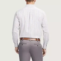 IZOD Performance Comfort Mens Long Sleeve Classic Fit Button-Down Shirt