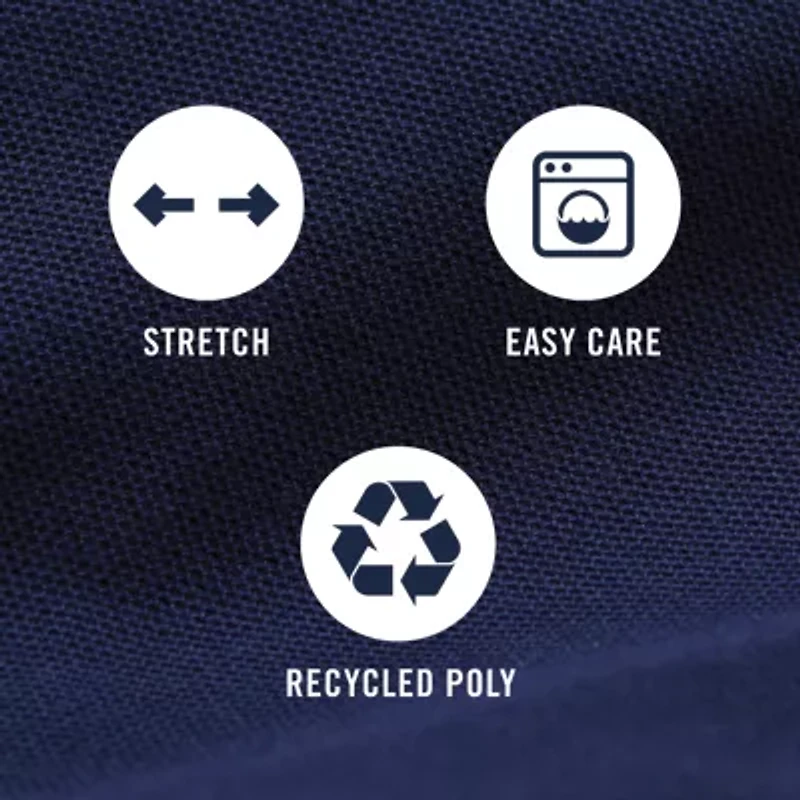 IZOD Performance Comfort Mens Long Sleeve Classic Fit Button-Down Shirt