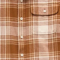 Thereabouts Little & Big Kid Boys Long Sleeve Regular Fit Flannel Shirt