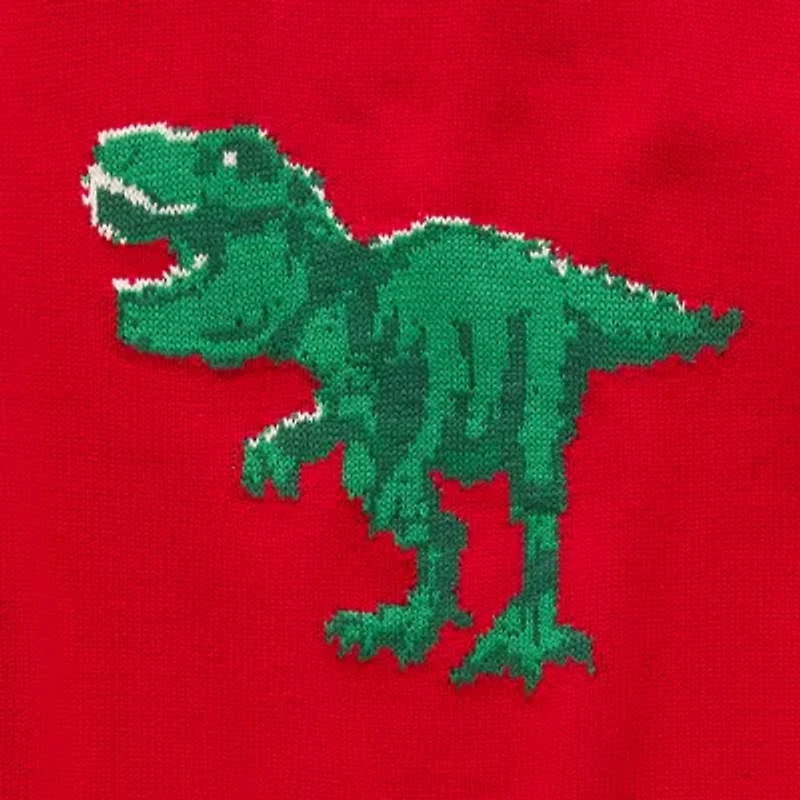 Thereabouts Little & Big Kid Boys Crew Neck Long Sleeve Pullover Sweater