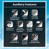 WinterProof Little & Big Kid Boys Mittens