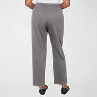 Alfred Dunner Classics Womens Straight Pull-On Pant