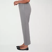 Alfred Dunner Classics Womens Straight Pull-On Pant