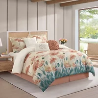 Stratford Park Jassie Floral 7-pc. Easy Care Comforter Set