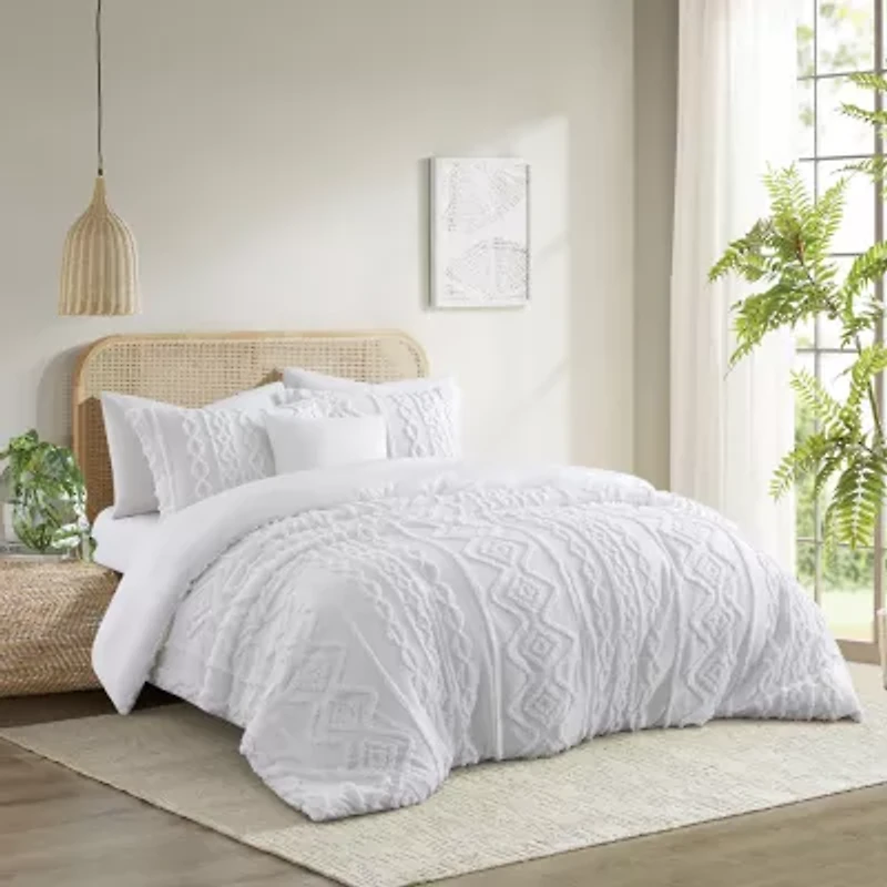 Stratford Park Alluya Geometric Easy Care Comforter Set