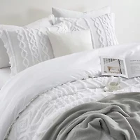 Stratford Park Alluya Geometric Easy Care Comforter Set