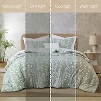 Stratford Park Marissa Leaves Easy Care Comforter Set